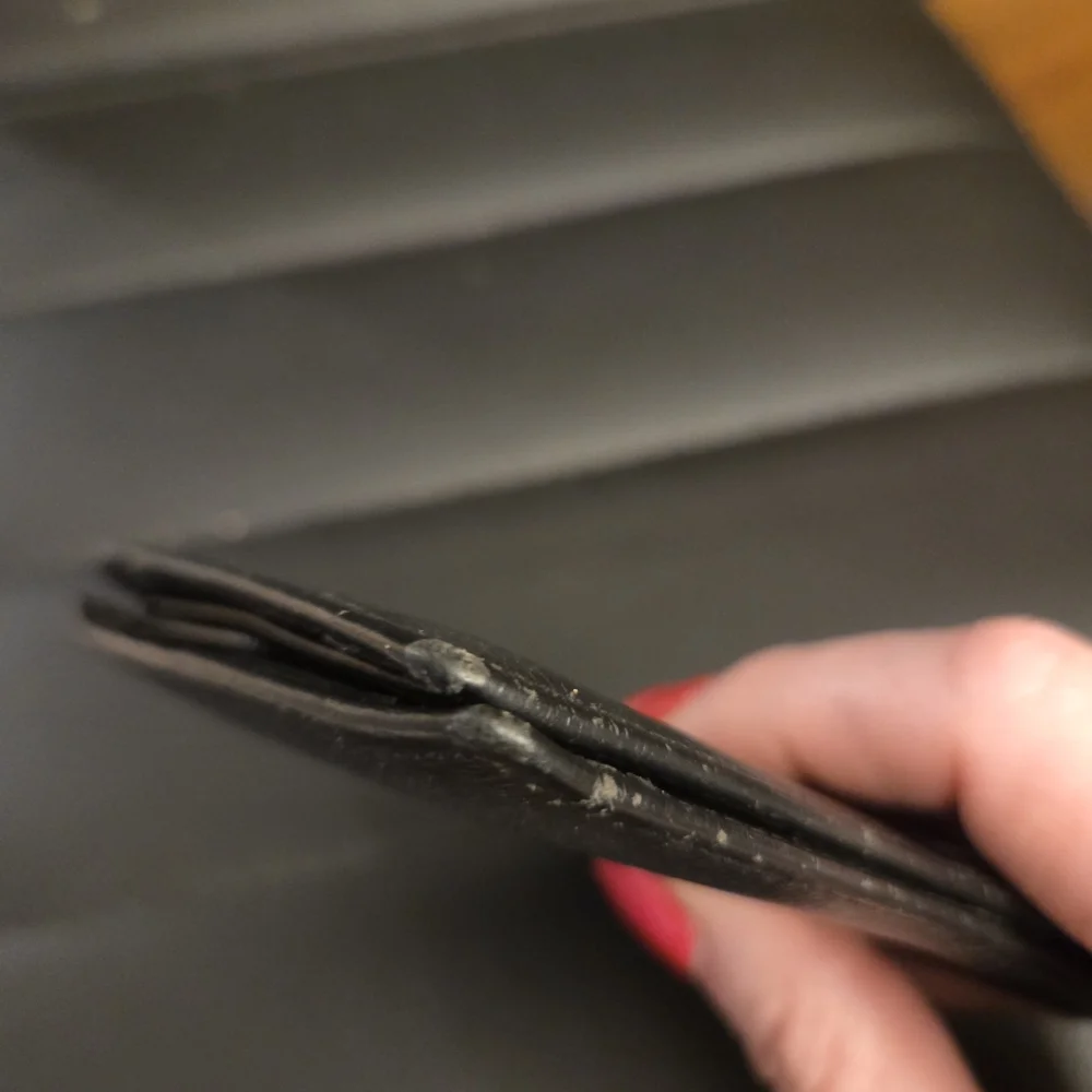 Black Leather Givenchy Gentleman Bifold Wallet